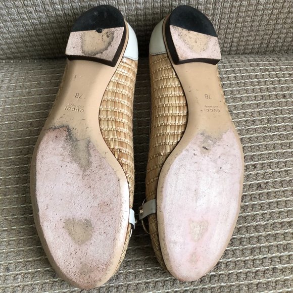 Gucci Women's Bamboo Horse-bit Ballet Flats - Picture 8 of 13